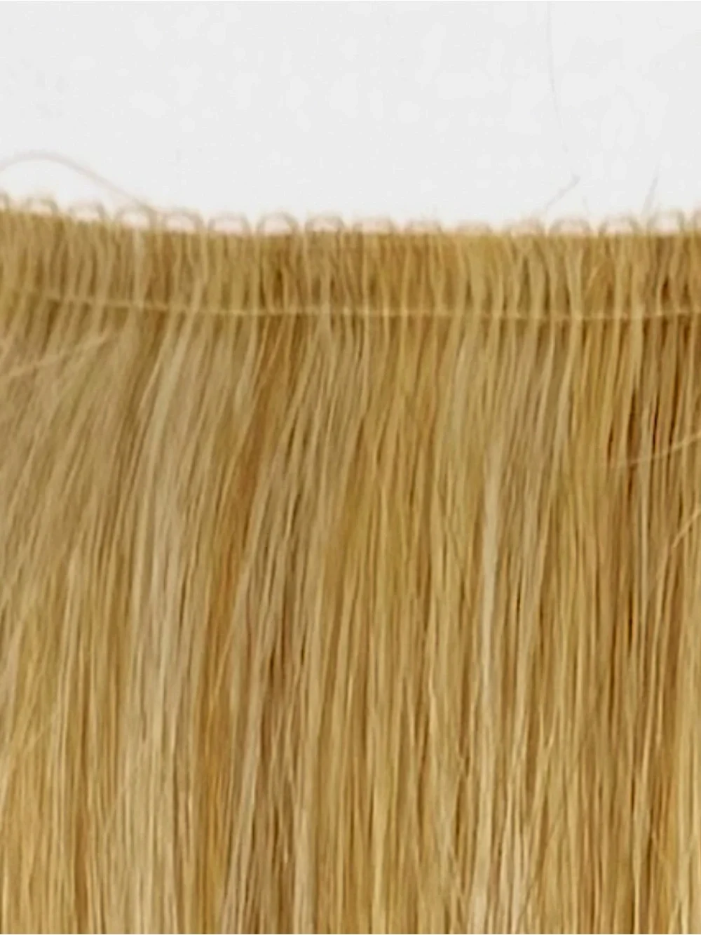 Golden Blonde 16” Wavy Halo Hair Extension Weft One-Piece ($50 Retail)